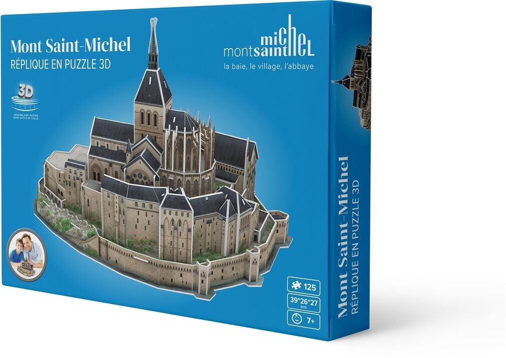 MEGABLEU - Puzzle 3D Mont-Saint-Michel