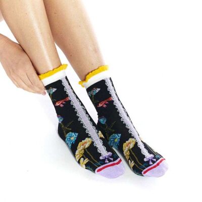 Calza in cotone fantasia taglia 36/41 - Océane -