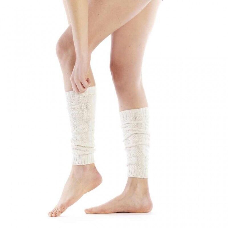 Ghetta da donna in lana ecrù - Made in Italy