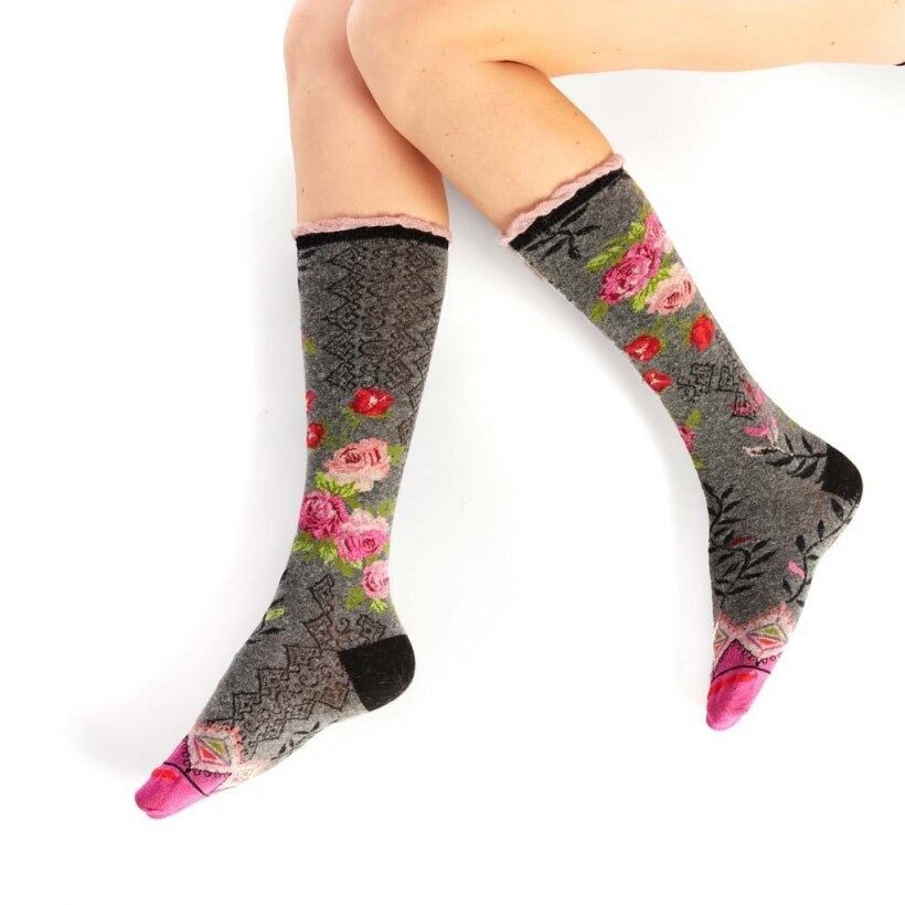 Calzini alti da donna barocchi