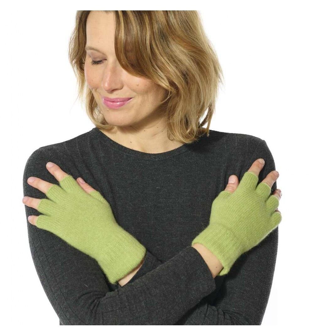 Manopla de anís - hecha en Portugal - Lana de angora - Talla única