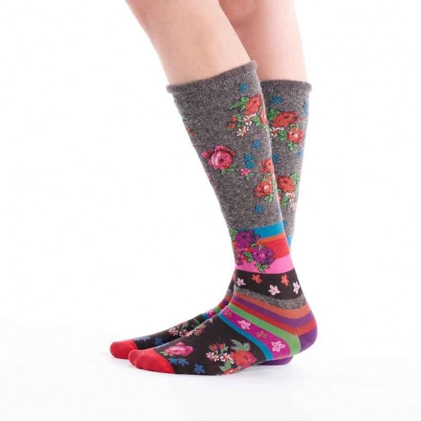 Gambaletto da donna tema sciarpa - angora - Fil de Jour