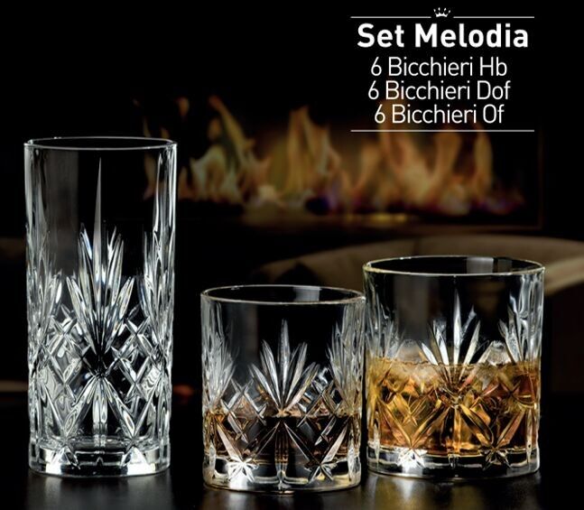 Melodia 18 Stk.Becherset