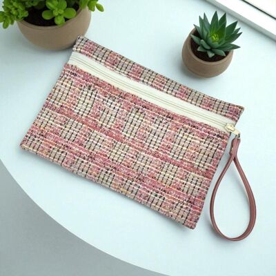 Pouch M, "Coco" pink