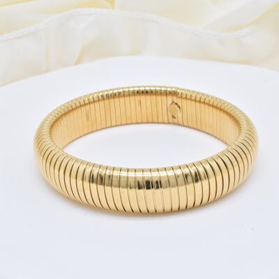 Bracciale rigido flessibile in acciaio inossidabile -BR110288