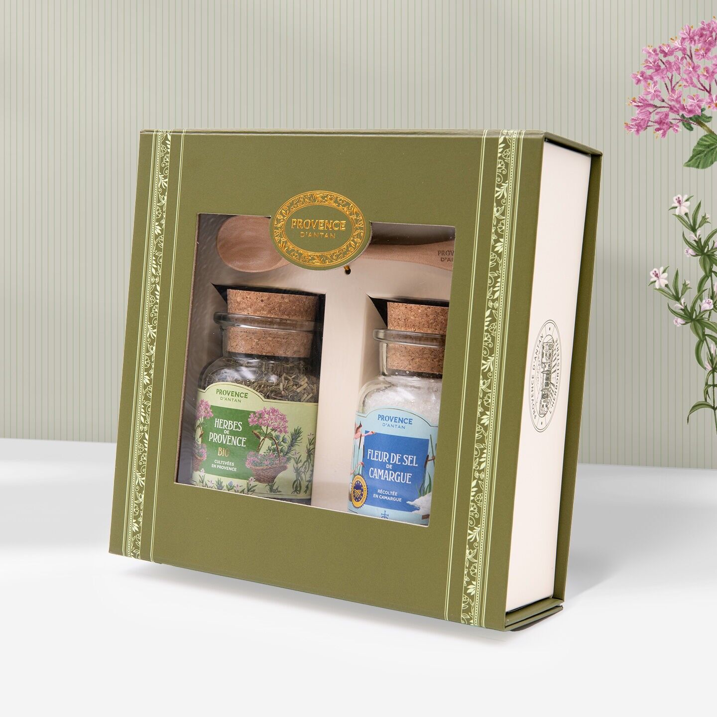 Cofanetto Erbe di Provenza* e Fleur de Sel di Camargue bio