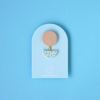 broche de porcelana Mendini