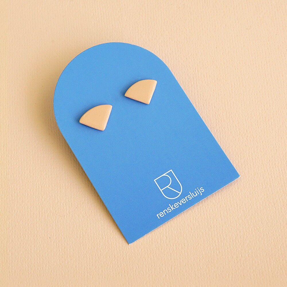 orecchini in porcellana Candy nude