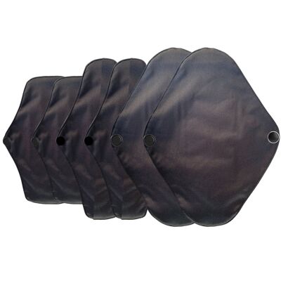 serviettes hygiéniques réutilisables green-goose - Lot de 6