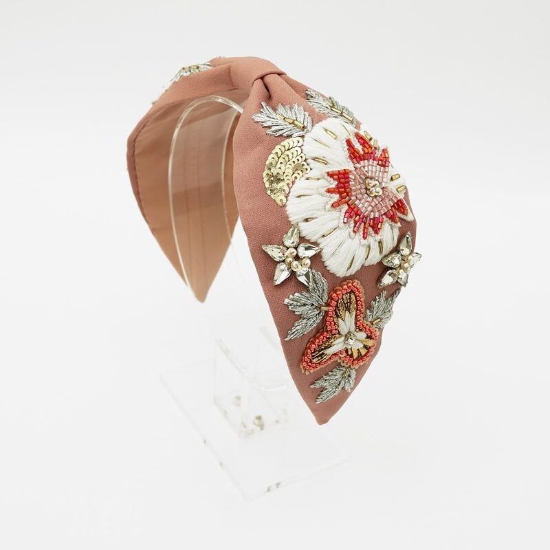 Fascia per trucco rosa Baroda