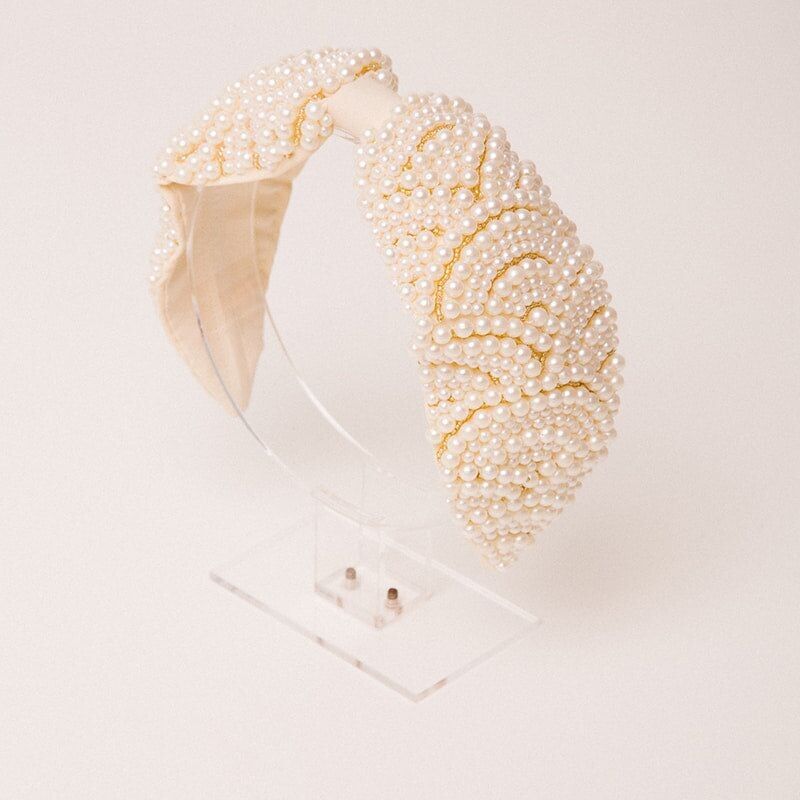 Fascia per capelli Surat Perle