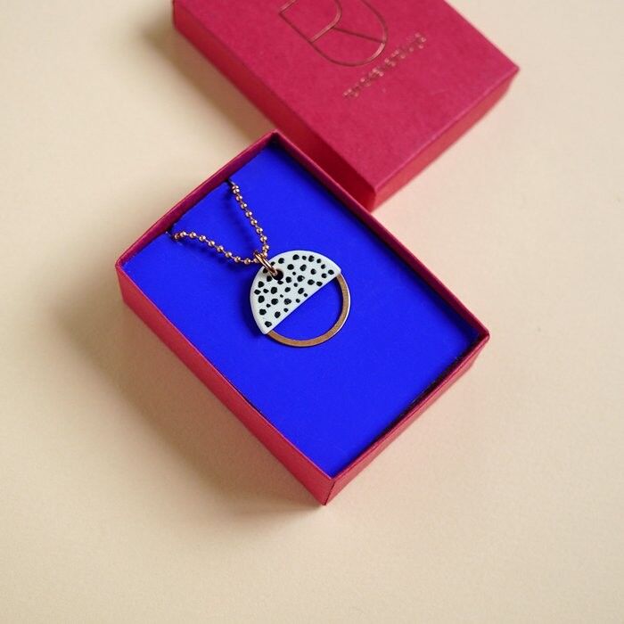 collana in porcellana Kim ~ dots