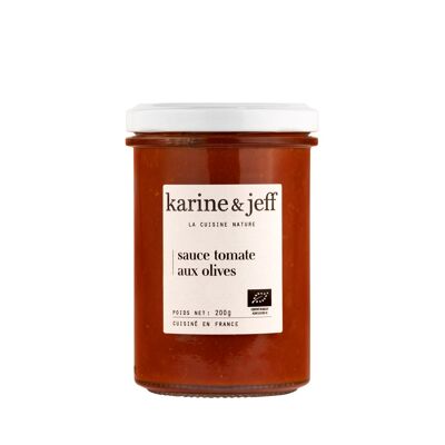 Sauce tomate aux olives