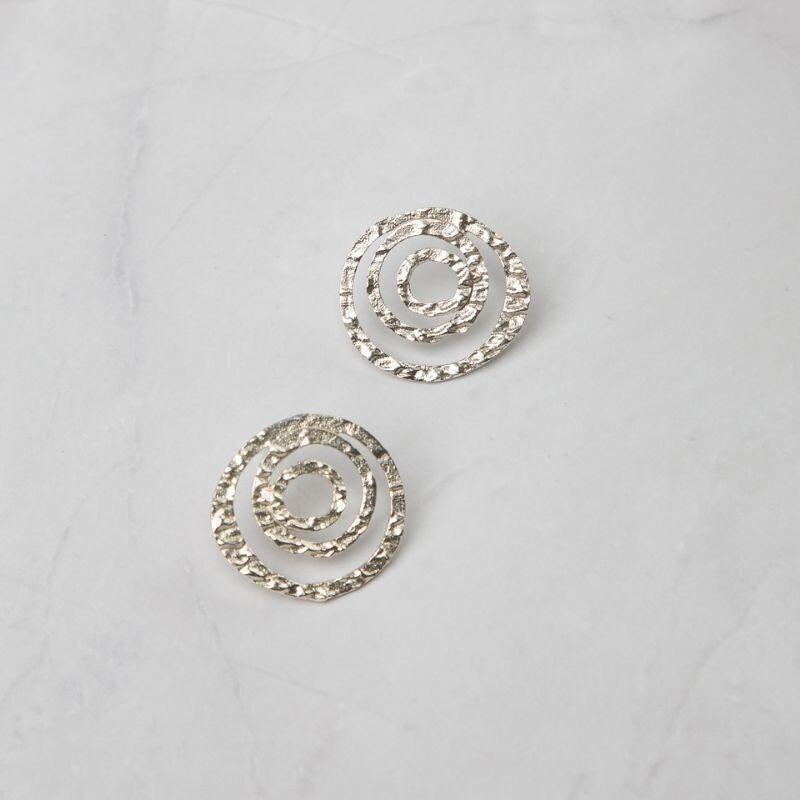 Pendientes Huertas Ed. Limitada Plata