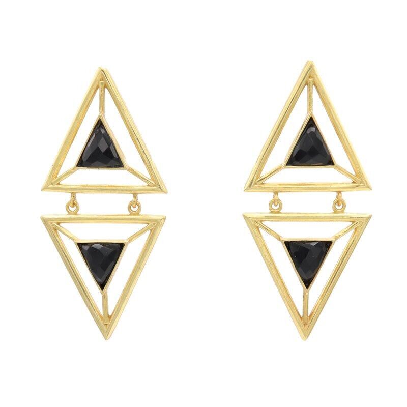 Orecchini Dendur neri