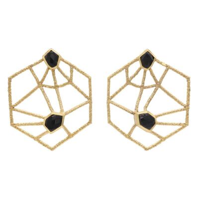 Pendientes Brac Big Negro