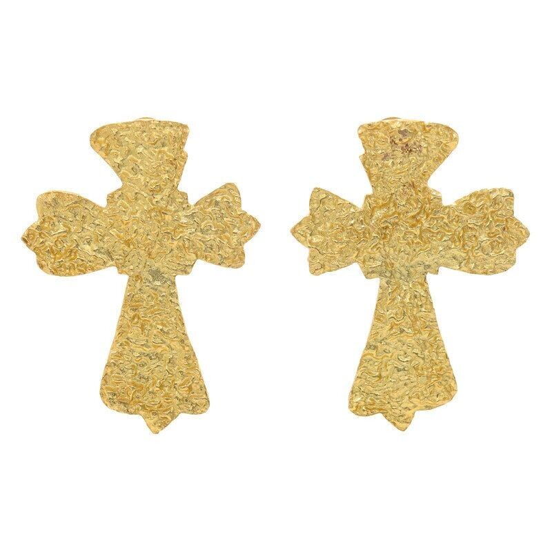 Dolce-Kreuz-Ohrringe