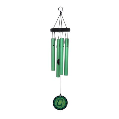 Chakra Windgong Heart Nature's Meldoy, MDC24HE, Verde, 60 cm