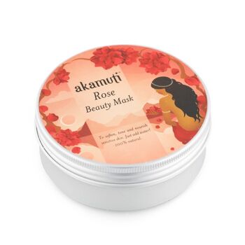 Akamuti Rose Beauty Masque Visage 100g