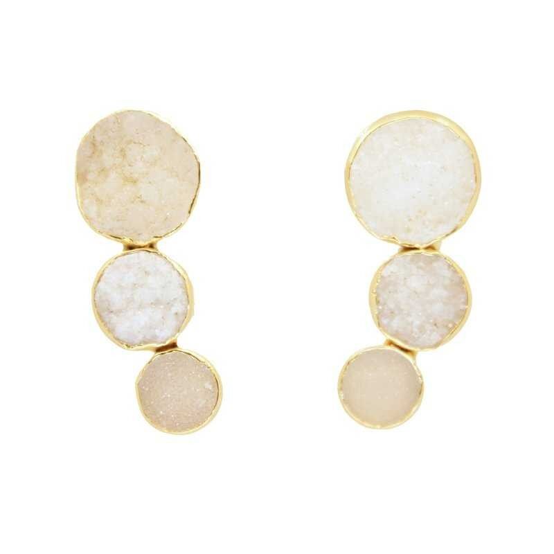 Orecchini Amiran bianchi