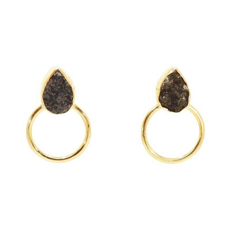 Orecchini Mini Diwa Neri