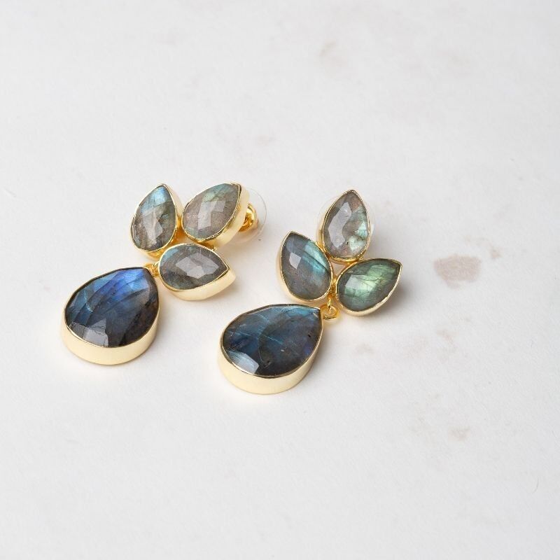 Orecchini Willow Ed. Labradorite limitata