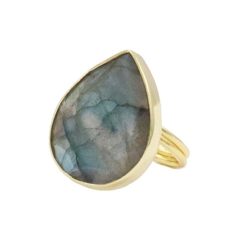 Anello Labradorite di Formentera