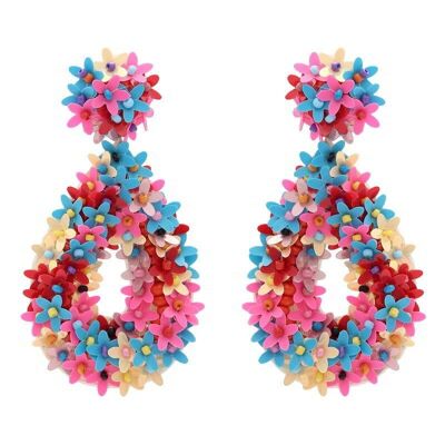 Multicolor Nagar Earrings