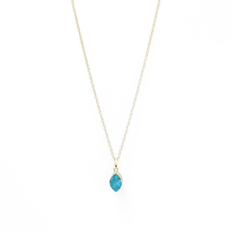 Türkisfarbener Contigo-Anhänger