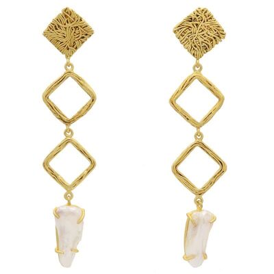 Boucles d'oreilles en perles Lovis