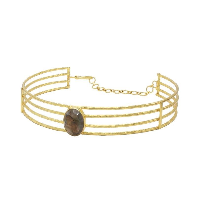 Natalie Labradorit-Halsband