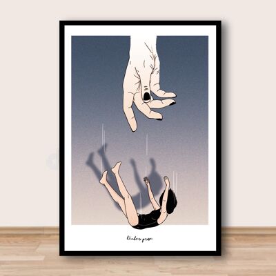 A4 poster - Let go