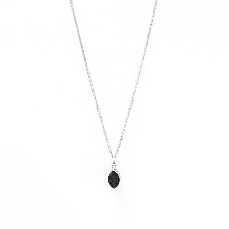 Mit Dir Anhänger Silber Schwarz