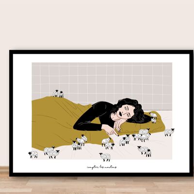 Poster A3 - Counting Sheep