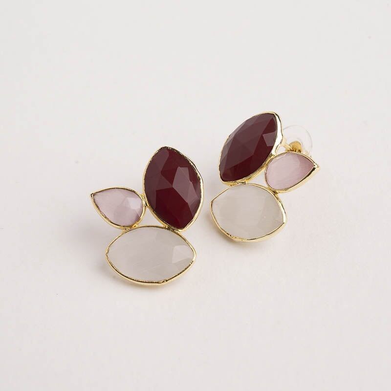 Eritia Ed Ohrringe. Limitiert in Braun, Hellrosa und Weiß