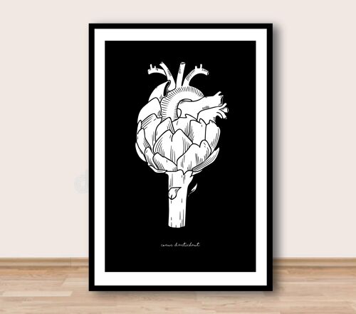 Affiche A3 - Coeur d'artichaut