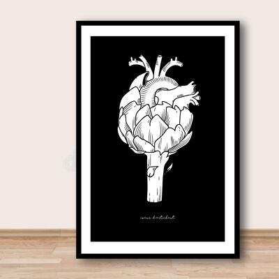 Affiche A3 - Coeur d'artichaut