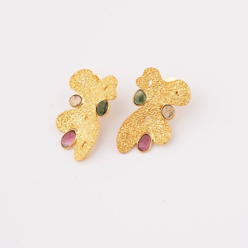 Orecchini Mindat Ed. Tormaline multicolori limitate