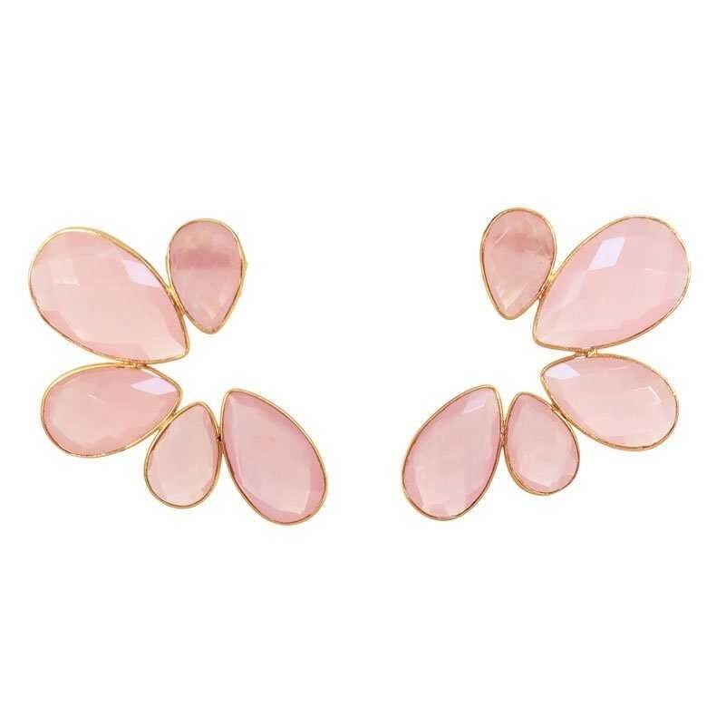 Orecchini Stonehenge rosa chiaro