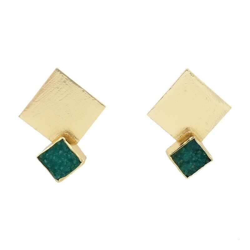 Grüne Haiku-Ohrringe