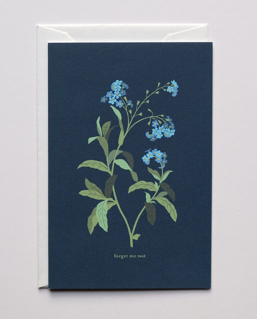 Grußkarte Forget Me Not, mit Umschlag