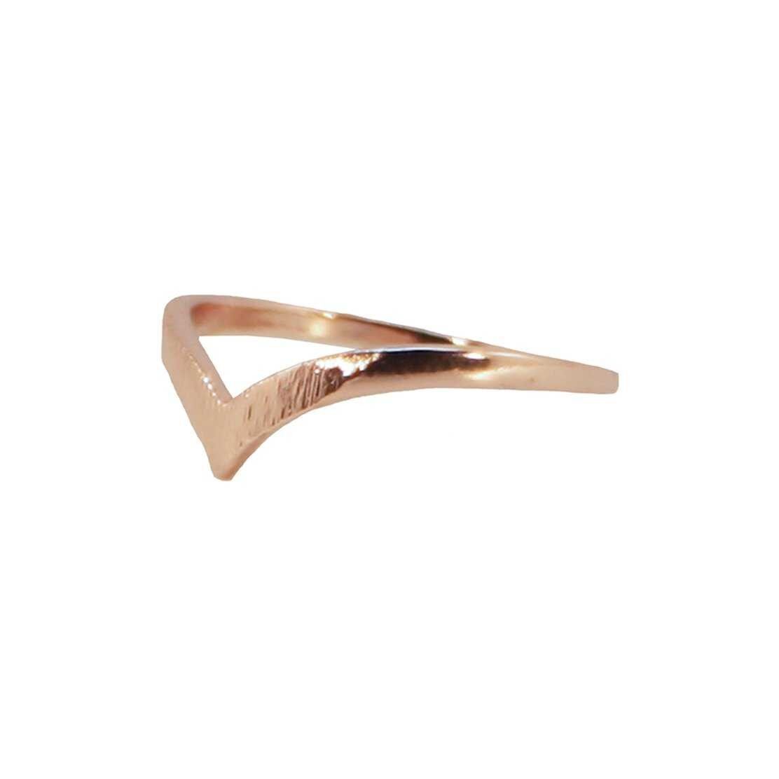 Minimaler bergrosa Ring, Größe 11-12