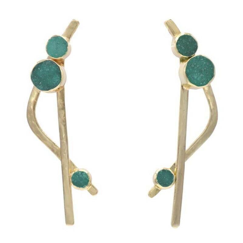 Orecchini Callao verdi