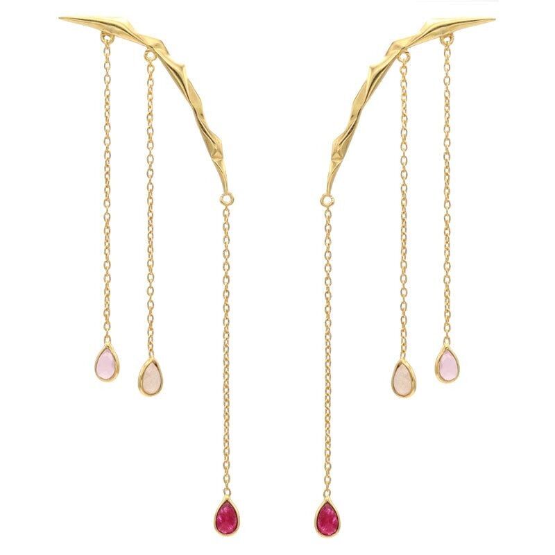 Sinag Kletterrosen und Rubinohrringe