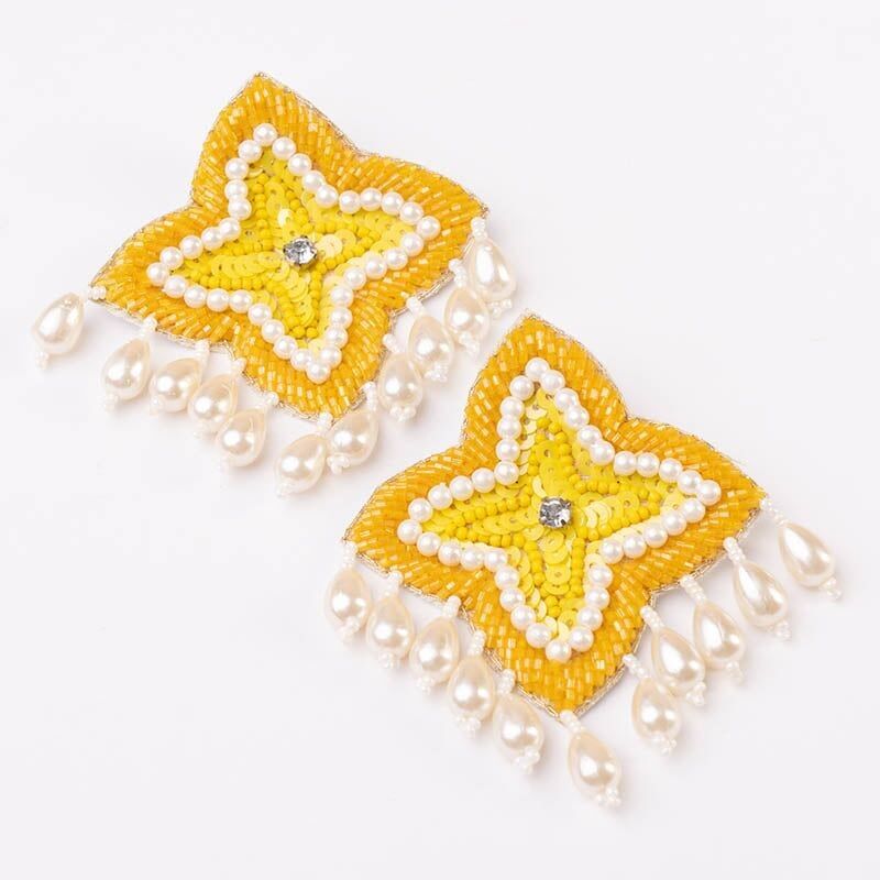 Orecchini Punta Gialla