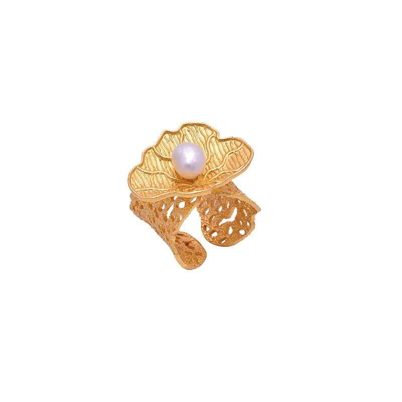 Anello con perla Renn