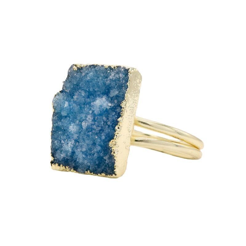 Anello Piet Blu Turchese