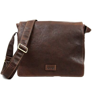 Borsa in pelle 30 cm. lunghezza x 27 cm. altezza