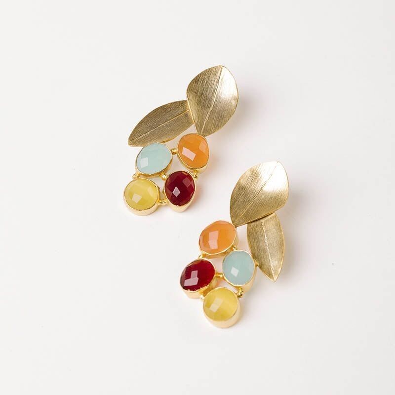 Orecchini Ed Acanto. Caraibi multicolore limitato