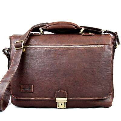Leather Bag 41 cm. lenght x 30 cm. height